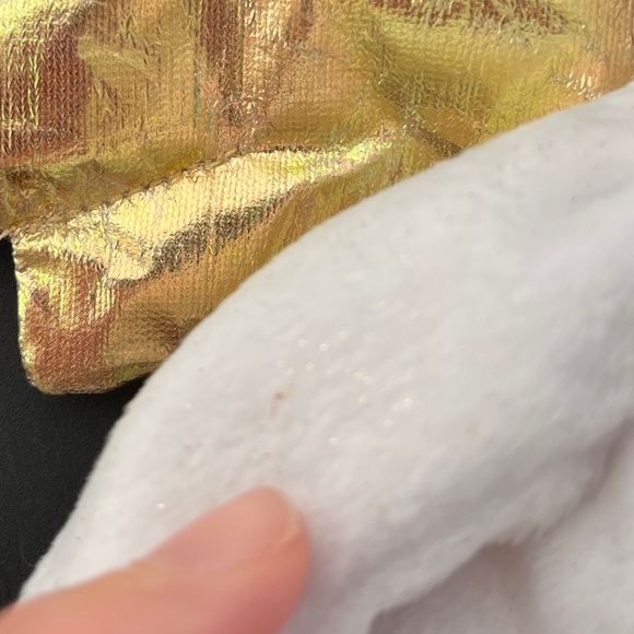 TY Retired Beanie Baby Halo II Gold Wing Angel Bear 2000 Vintage No Hang Tag - Picture 15 of 15